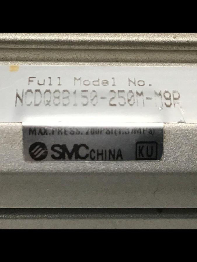 Used SMC Cylinders NCDQ8B150-250M-M9P USED