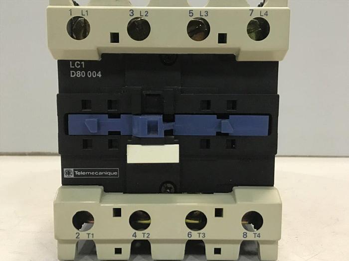 Used TELEMECANIQUE Contactor LC1D80004 #124698