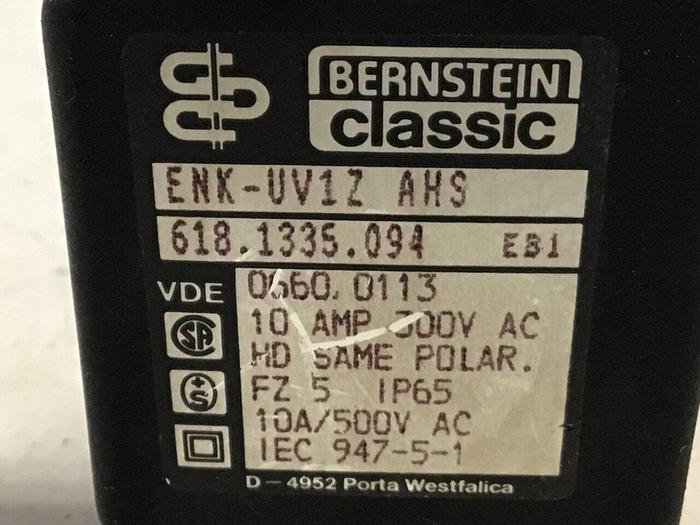 Used BERNSTEIN Limit Switch ENK-UV1Z AHS Used