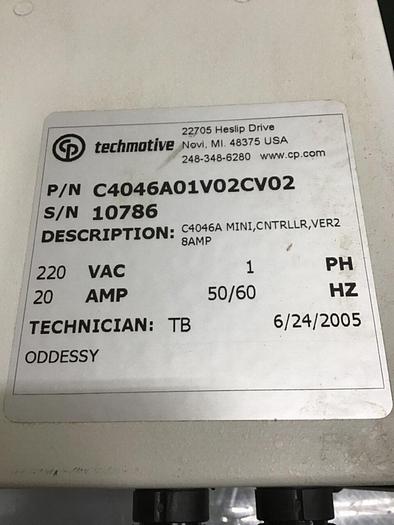 Used TECH MOTIVE Mini Controller C4046A01V02CV02 #133816