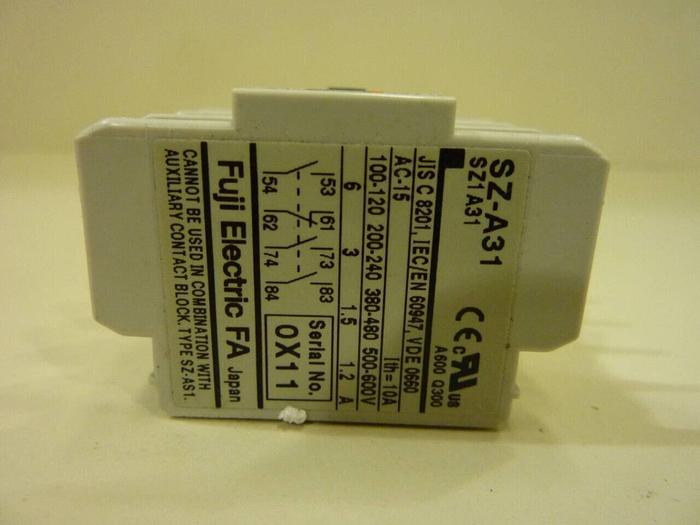 FUJI ELECTRIC Contact Block SZ-A31 #42187