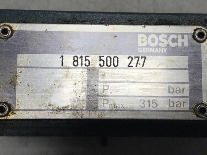 Used BOSCH Valve 1 815 500 277 #110541