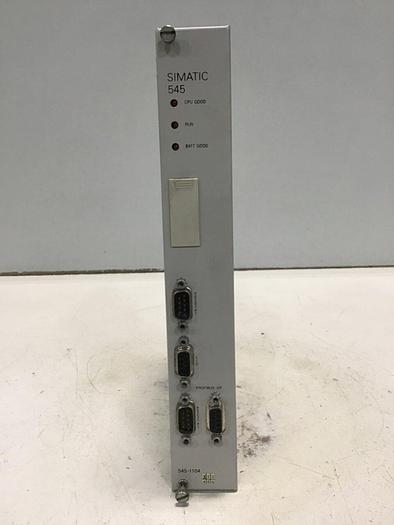 Used SIEMENS Processor Card 545-1104 Used