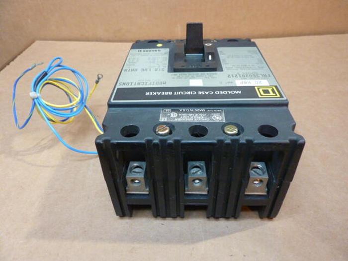 Used SQUARE D 20 Amp Circuit Breaker FAL360201212 USED