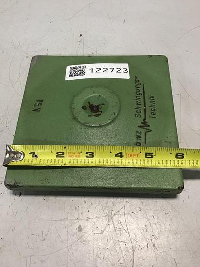 Used TECHNIK Leveling Mount Pad 6 x 6 BWZ-15V #122723