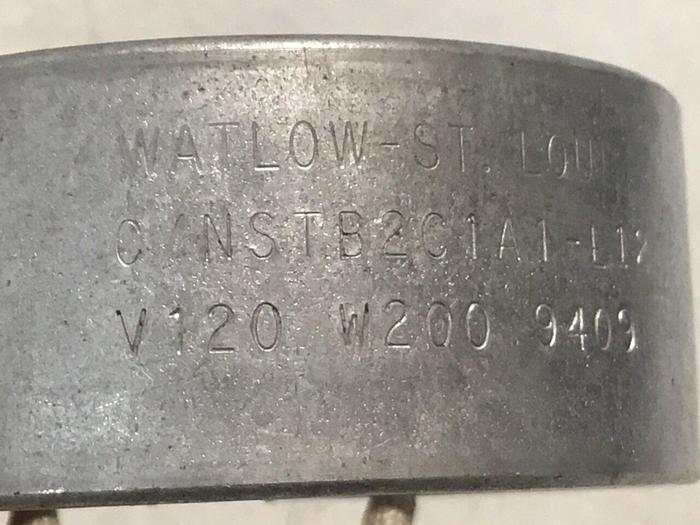 Used WATLOW 200 Watt Heater Band STB2CIA1-L12 #125718