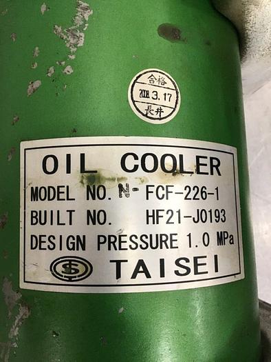 Used TAISEI Heat Exchanger / Oil Cooler N-FCF-226-1 #136859