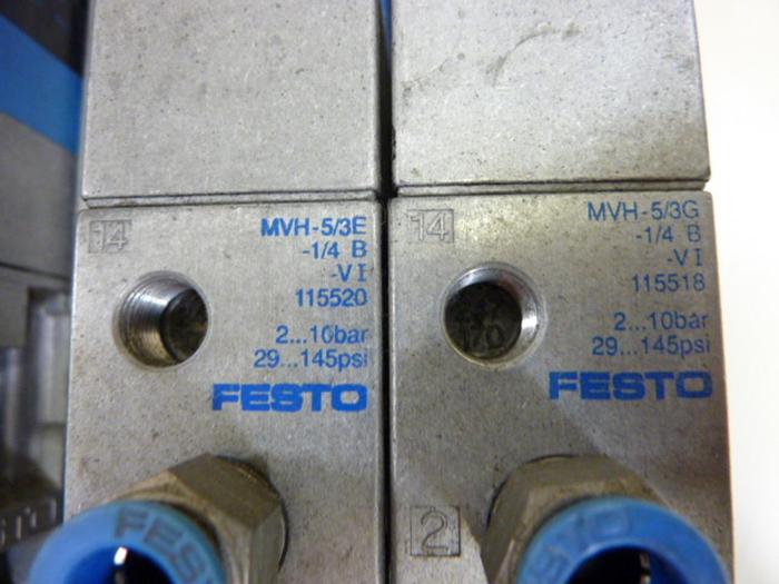 Used FESTO Control Block / Valve Terminal IFB8-02 #52691