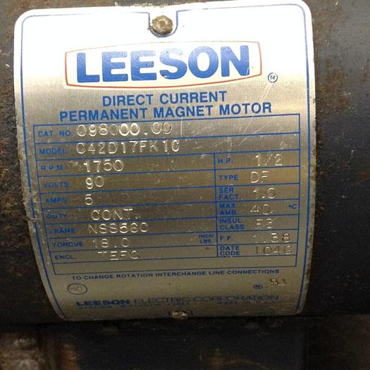 Used BOSTON Gearmotor F721B-20T-B5-G USED