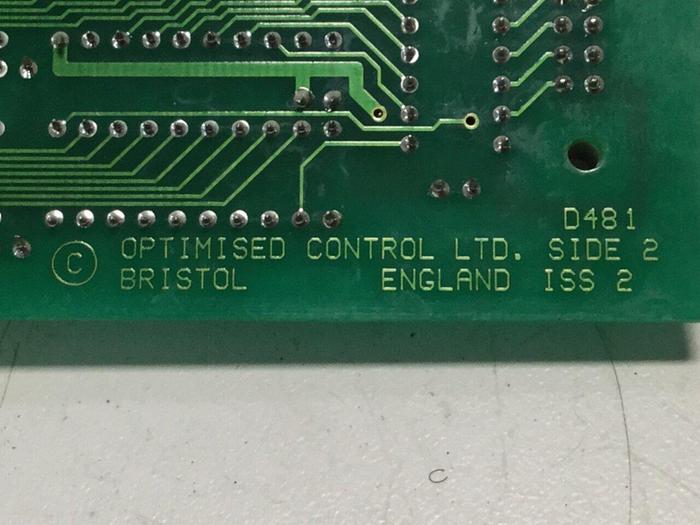 Used OPTIMISED CONTROL Circuit Board D481 Used