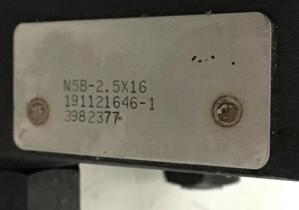Used HYDRO LINE Injection Sled Cylinder N5B 2.5X16 USED