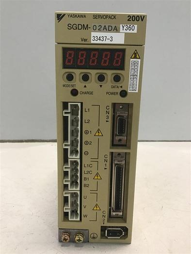 Used YASKAWA Servo Pack SGDM-02ADA #127881