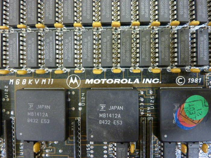 Used MOTOROLA Circuit Board M68KVM11 Used