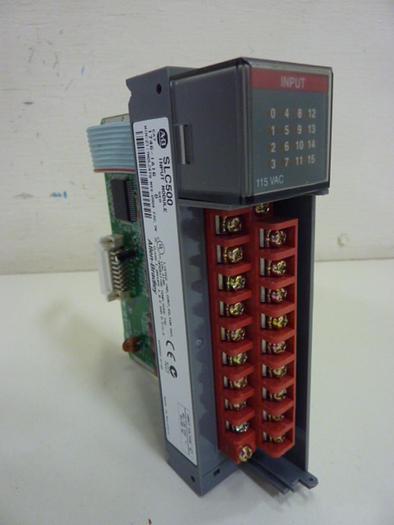 Used ALLEN BRADLEY Input Module 1746-IA16 SER D #81764