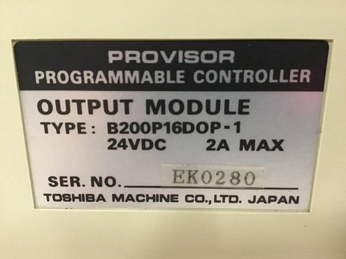 Used TOSHIBA Output Module B200P16DOP-1 USED