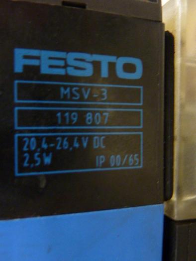 Used FESTO Control Block / Valve Terminal IFB8-02 #52858