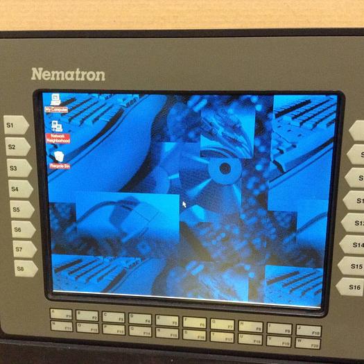 Used NEMATRON CORP Operator Interface IC66A1-B431F561 Used