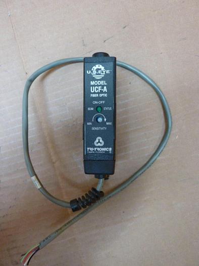 Used TRITRONICS Photoelectric On-Off Relay UCF-A #80520