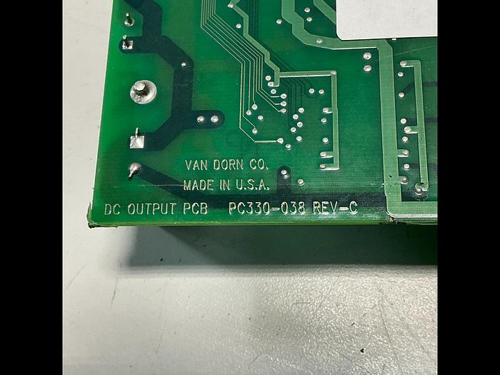 Used VAN DORN PC330-038 REV-C