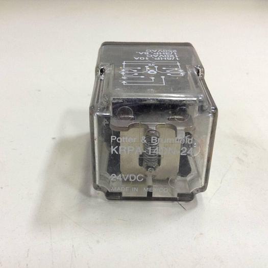 Used POTTER & BRUMFIELD Relay KRPA-14DN-24 #76419