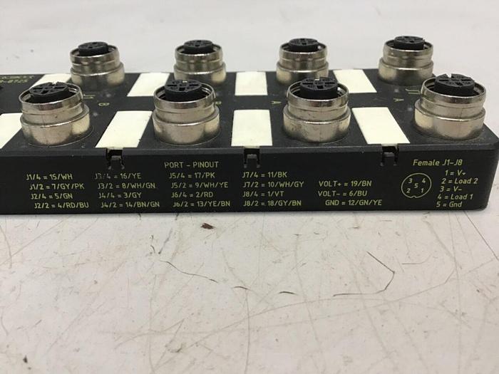 Used TURCK ELEKTRONIK Junction Box 8MB12Z-5P3-CS19H #130739