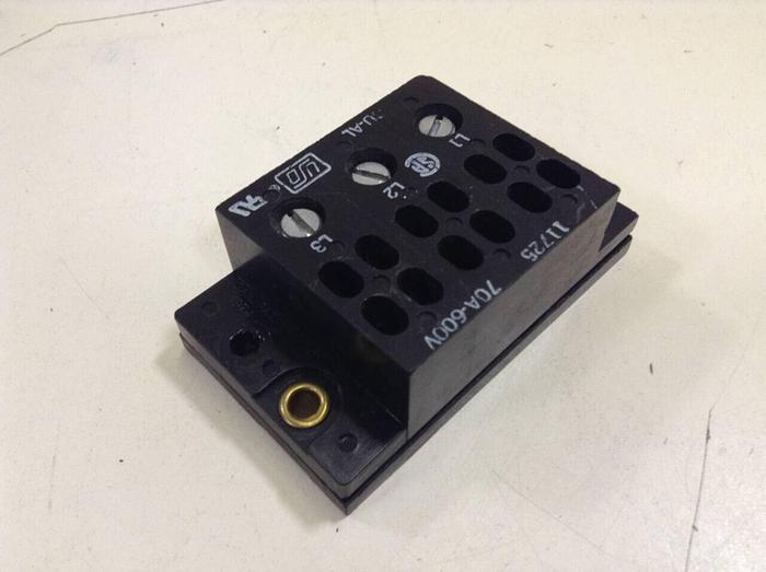 Used USO Power Distribution Block 3 Pole 11725 #87239