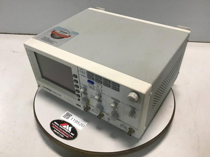 Used GW INSTEK Digital Storage Oscilloscope GDS-2102 #119520
