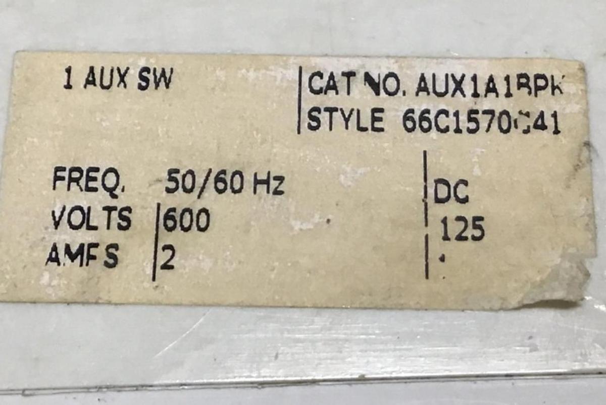 Used EATON CORP Breaker w/ Switch AUX1A1BPK USED