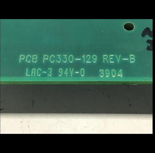 Used VAN DORN Operator Interface Board 330129 PC330-129 330-129 Used