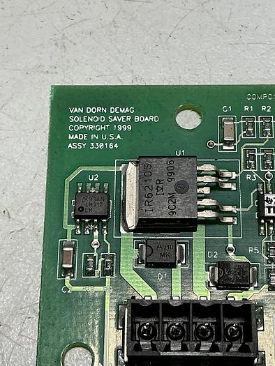 Used VAN DORN DEMAG ASSY 330164