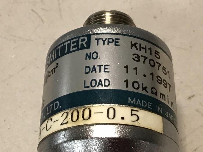 Used NAGANO Pressure Transmitter KH15-PT14-C-200-0.25 Used #126524
