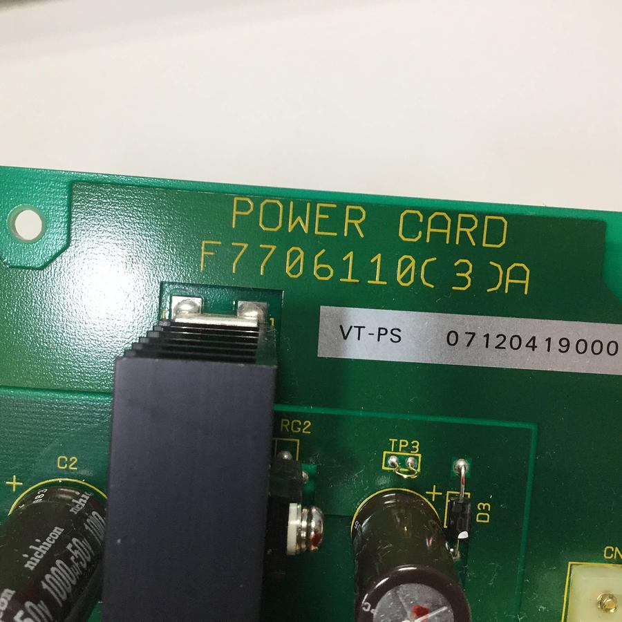 Used FUJI ELECTRIC Power Circuit Board F7706110(3)A Used