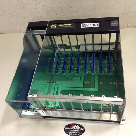 Used SQUARE D 8 Slot Rack 8030 HRK-100 #82801