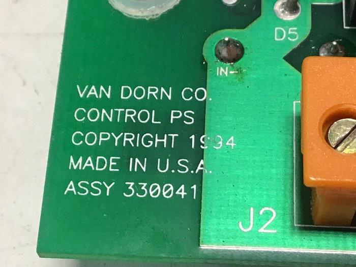 Used VAN DORN Circuit Board 330041 PC330-041 Used