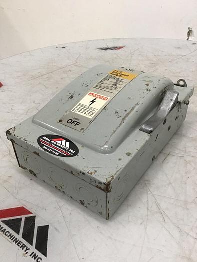 Used SIEMENS 30 Amp ITE Heavy Duty Vacu-Break F-351 #127050