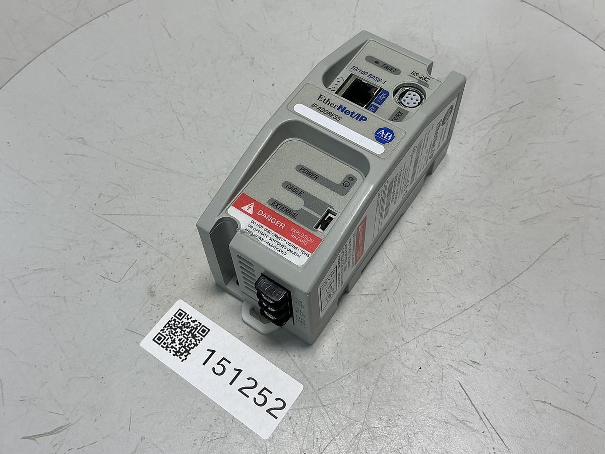 Used ALLEN BRADLEY 1761-NET-ENI SER.D
