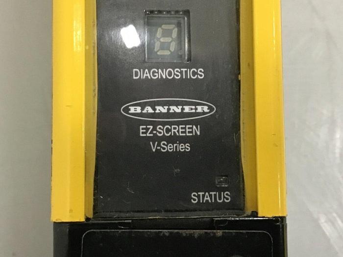 Used BANNER ENGINEERING Safety Light Screen SLSVAR30-1050Q8 USED