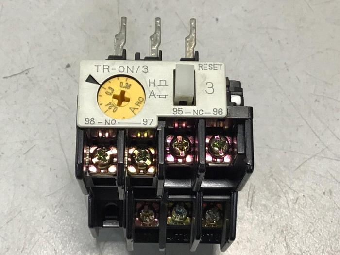 Used FUJI ELECTRIC Overload Relay TR-ON/3 4NROAC Used