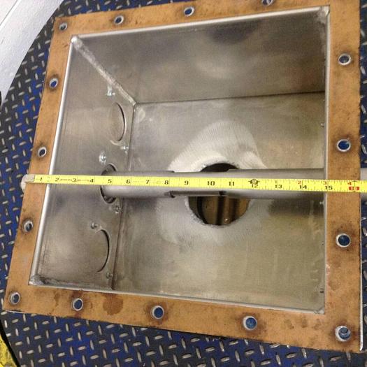Used METAL FABRICATOR Distribution Box BIN664 #80664