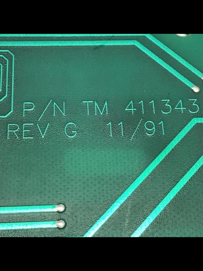 Used THORESON MCCOSH Circuit Board 411343 USED