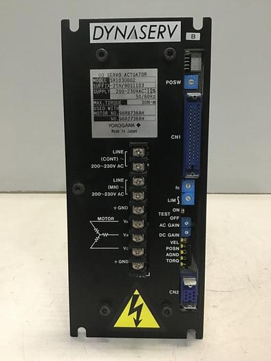 Used YOKOGAWA DD Servo Actuator Drive SR1030B02 Used