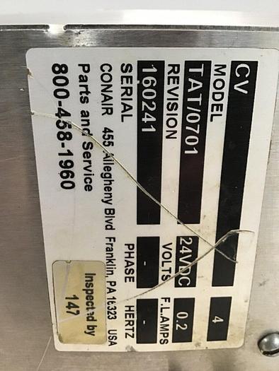 Used CONAIR Proportional Valve CV-4 #138484