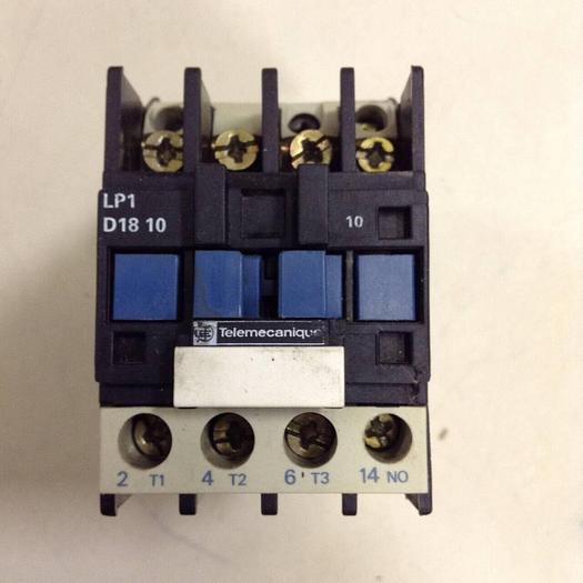 Used TELEMECANIQUE Contactor LP1D1810 #82544