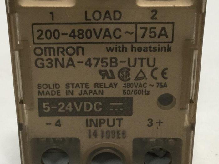 Used OMRON Relay G3NA-475B-UTU #110648