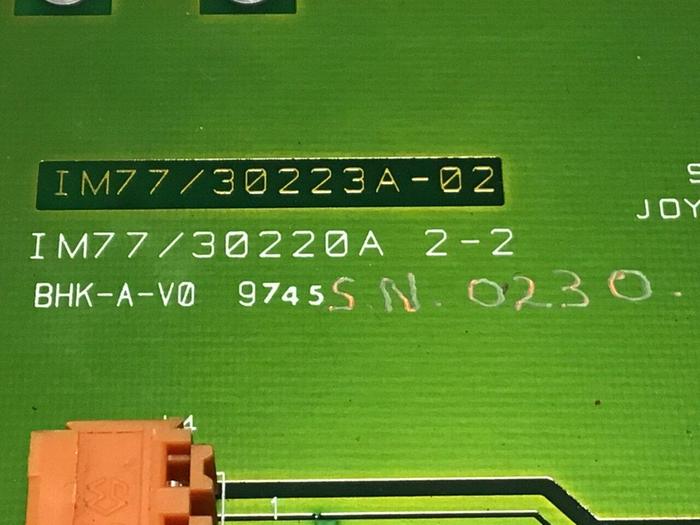 Used GENERIC Circuit Back Plane IM77/30223A-02 #129086