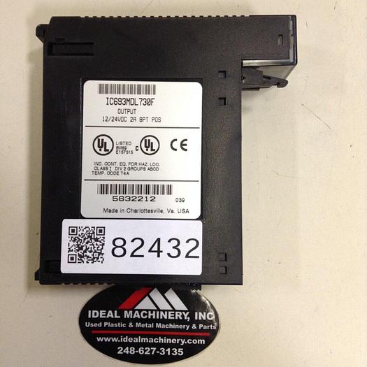 Used GE FANUC Output Module IC693MDL730F #82432