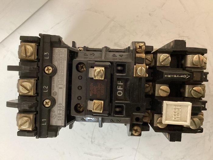 Used ALLEN BRADLEY Starter 509-BOD SER B W25 #31232
