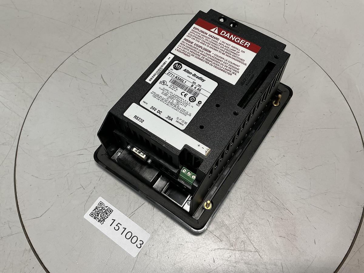 Used ALLEN BRADLEY 2711-K3A5L1