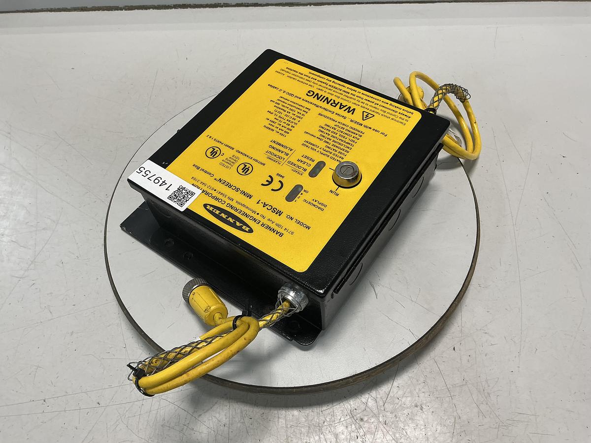 Used BANNER ENGINEERING MSCA-1