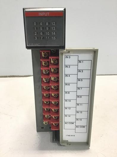 Used ALLEN BRADLEY Input Module 1746-IA16 SER C #127347